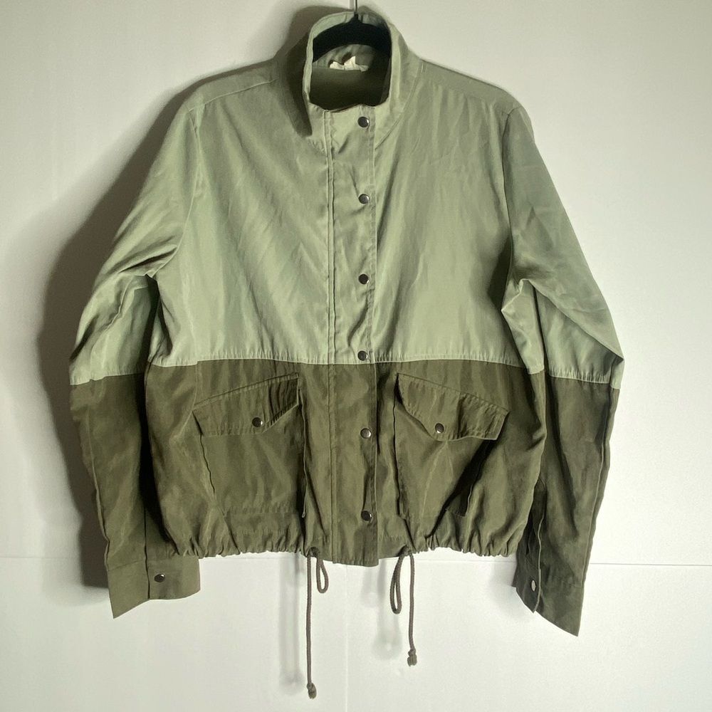 Blu Pepper Two-Tone Utility Jacket – Size L